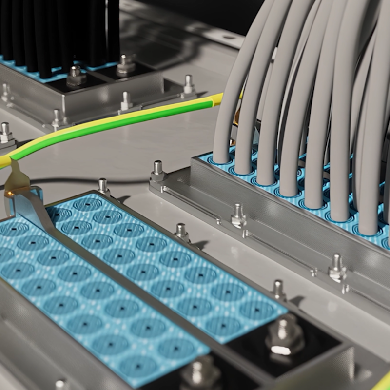 高效节省空间的空气绝缘变电站穿隔系统