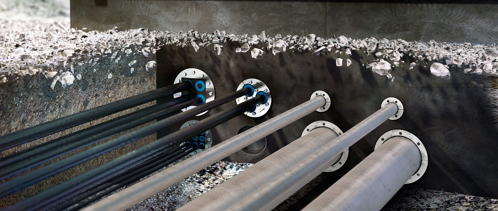 适用于大型电缆和管道的新型 酷游KU游官网
 UG™ 密封系统