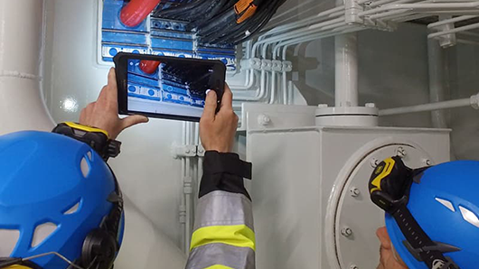 体验穿隔系统的检查