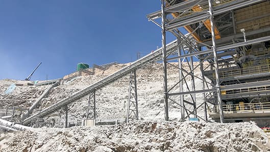 防止采矿粉尘和污染