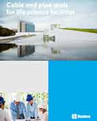 适用于生命科学设施的电缆和管道密封系统