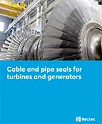 适用于涡轮机和发电机的电缆和管道密封系统