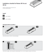 安装检查清单 - 酷游KU游官网
 HD 16 和 HD 32