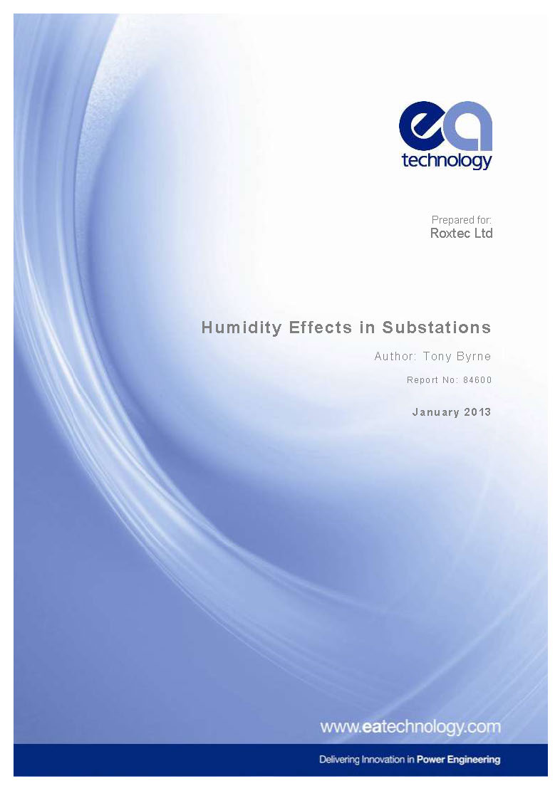 White paper: Humidity effects in substations